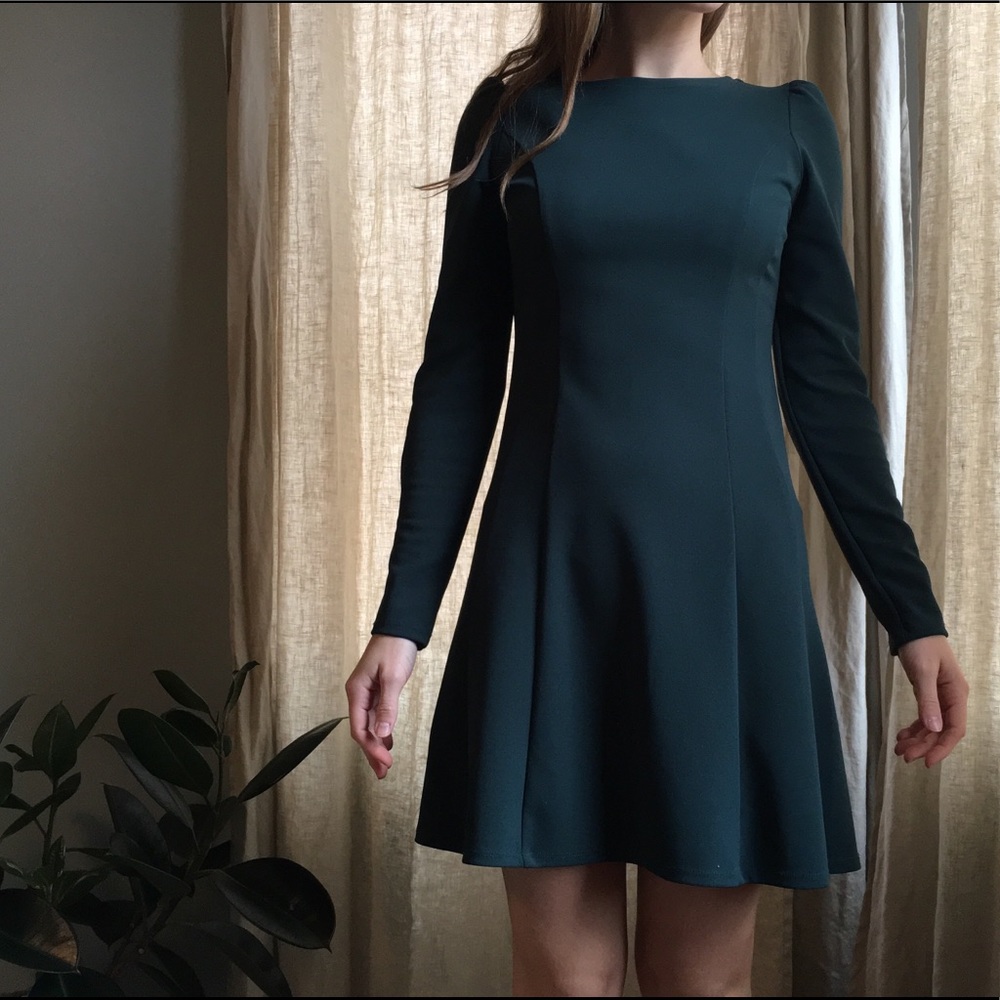 Forest Green Zara Dress